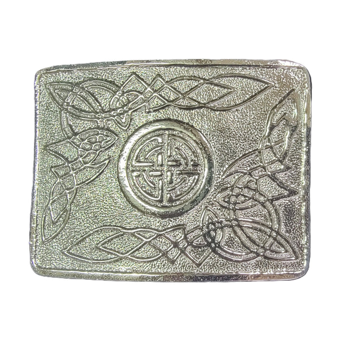 Buckle - Celtic Circle (Silver Chrome)