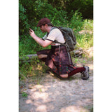 Brown Maple Leaf Hiker