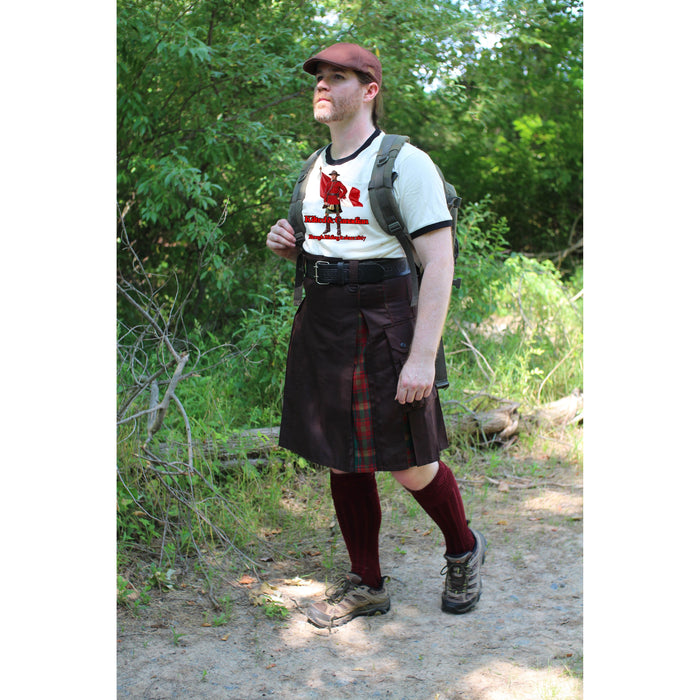 Brown Maple Leaf Hiker