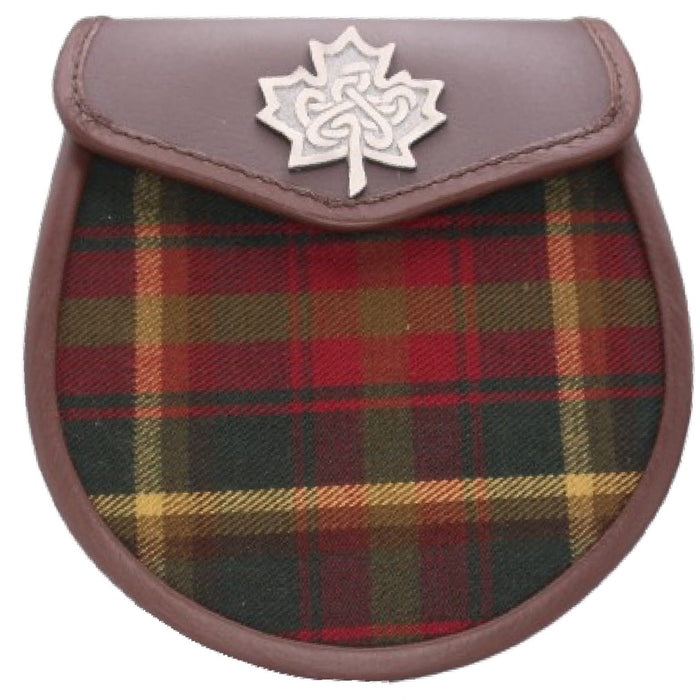 Maple Leaf Tartan Sporran