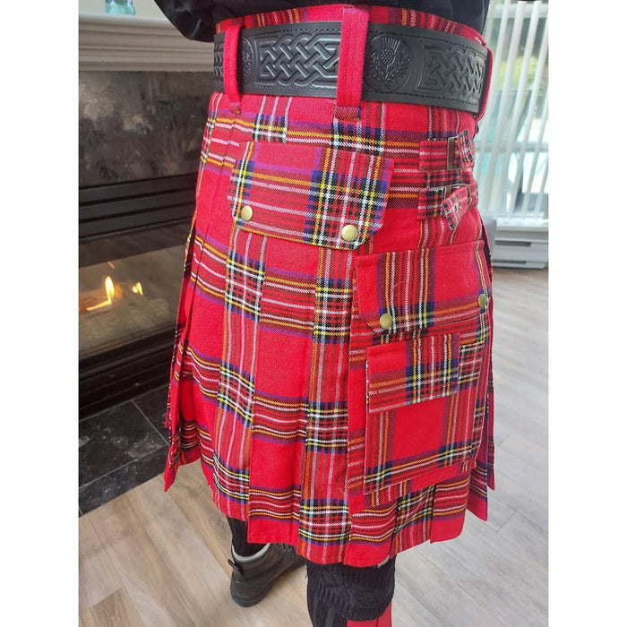 Royal Stewart Tartan Utility Kilt