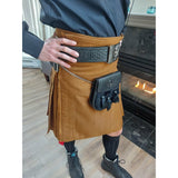 Saffron Tartan Deluxe Kilt