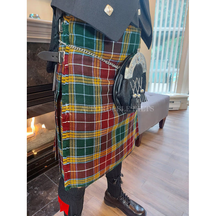 Buchanan Muted Tartan Deluxe Kilt