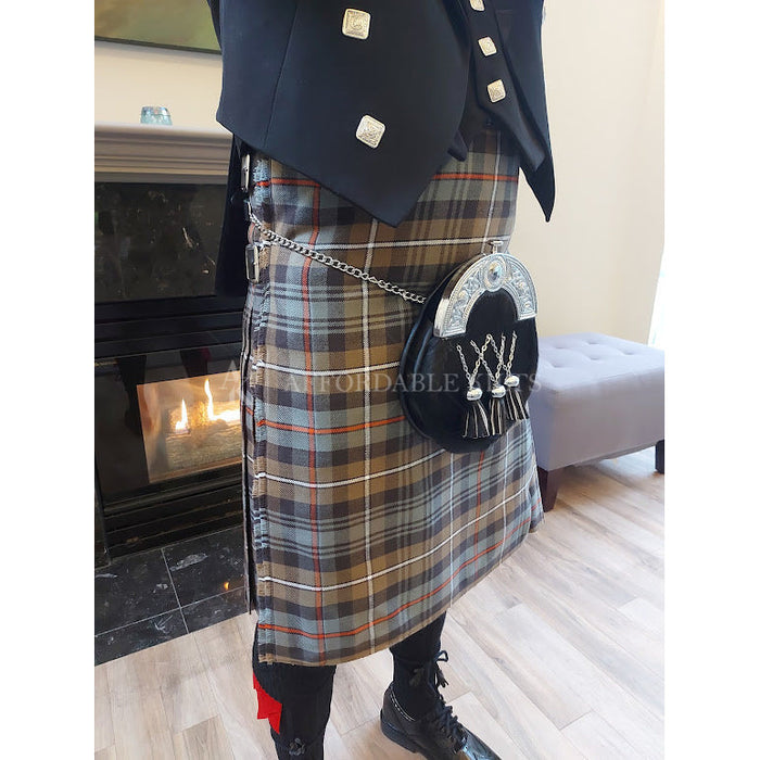MacKenzie Weathered Tartan Deluxe Kilt