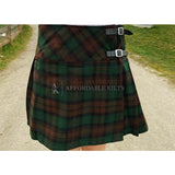 Brown Watch Tartan Deluxe Mini Skirt
