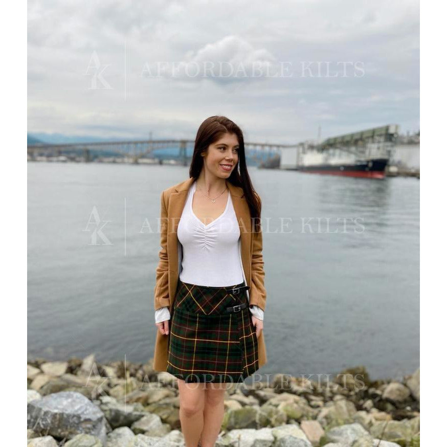 Buchanan Hunting Tartan Flared Skirt