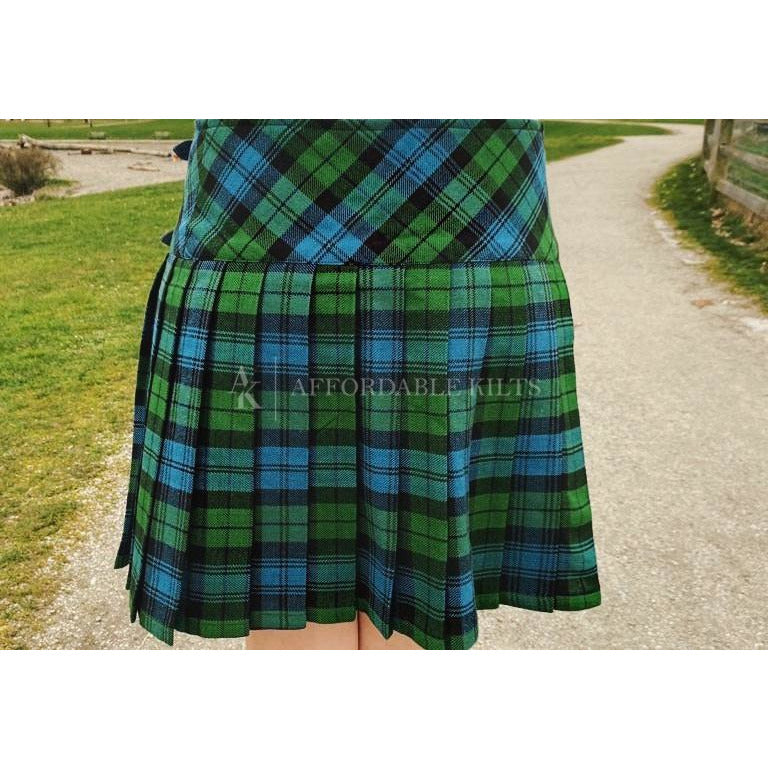 Campbell Ancient 02 Tartan Flared Skirt
