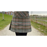 MacKenzie Weathered Tartan Deluxe Mini Skirt