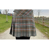 MacKenzie Weathered Tartan Deluxe Mini Skirt