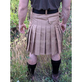 Cargo Utility Kilt - Tan