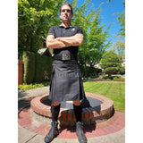 Black Utility Kilt