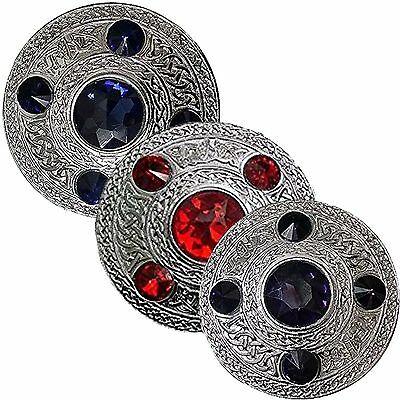 Stone Brooch to match tartan