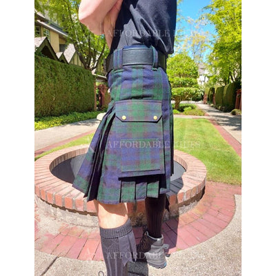 Black Watch Tartan Utility Kilt