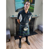 High-quality wool blend Gordon Modern Tartan Kilt