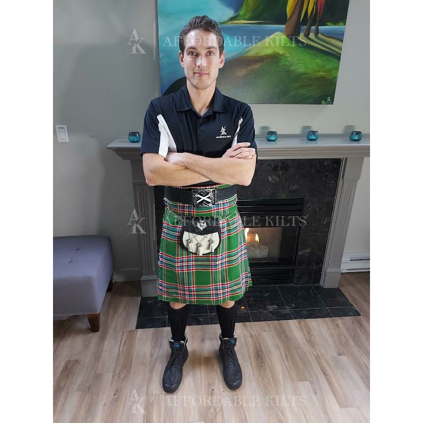 Scottish Tartan MacFarlane Hunting Ancient Clan Woven Blanket Crest Style main image 0