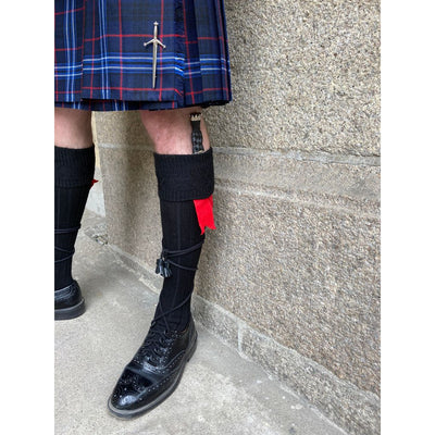 Highland Hose (Black) - Made in Scotland