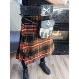 38x24" Firefighter Tartan Deluxe Kilt