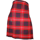 48x25" Fraser Red Modern Tartan Deluxe Kilt