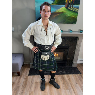 2. Casual Kilt Outfit