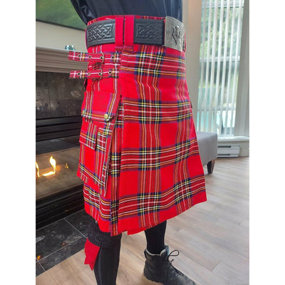 Royal Stewart Tartan Utility Kilt