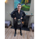 Solid Black Deluxe Kilt