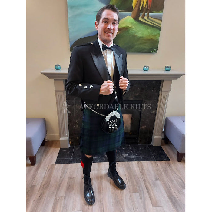 Black watch deals tartan kilt