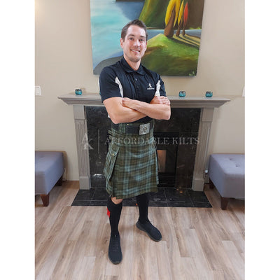 Black Watch Weathered Tartan Utility Kilt