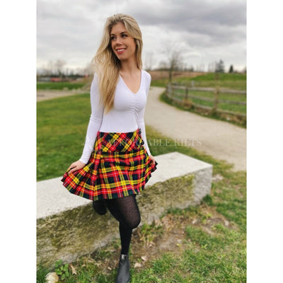 Buchanan Modern Tartan Skirt