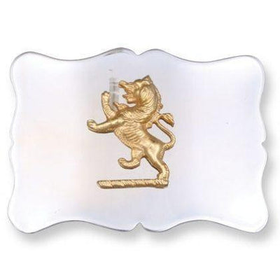 Lion Rampant Kilt Belt Buckle