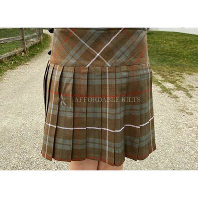 Fraser Weathered Tartan Deluxe Mini Skirt