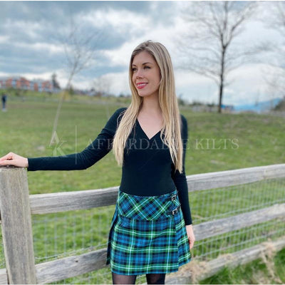 Lamont Ancient Tartan Deluxe Mini Skirt