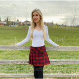 MacDonald Tartan Deluxe Mini Skirt