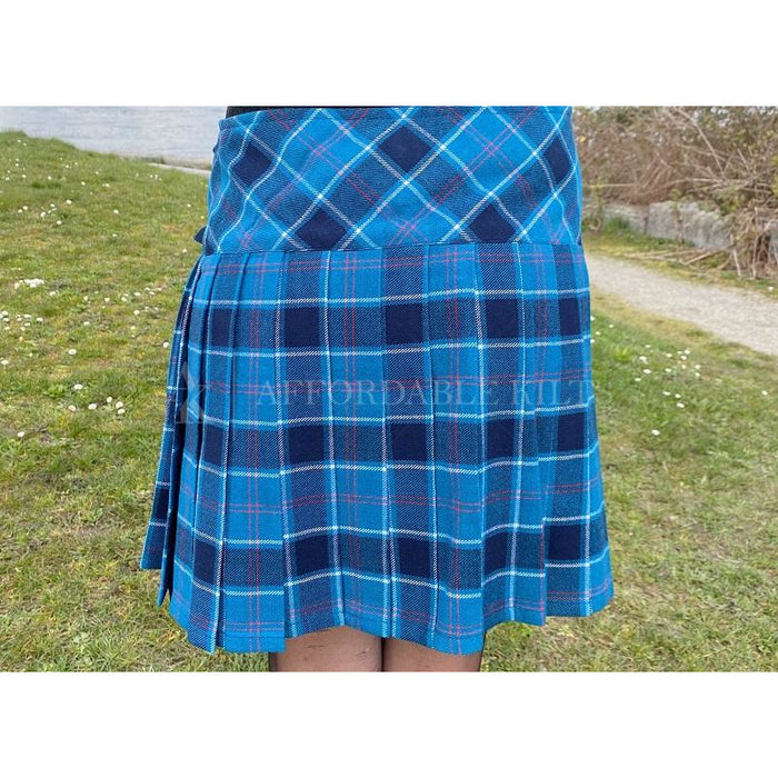 Navy blue kilt skirt on sale