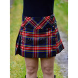 32x16" Black Stewart Tartan Mini Skirt