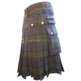 Black Watch  Tartan Utility Kilt