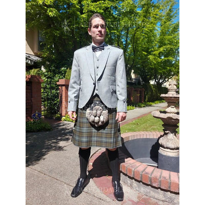 Black Watch Weathered Tartan Deluxe Kilt