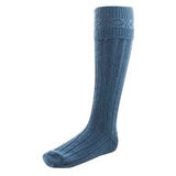 Harris Socks (Ancient Blue) - Made in Scotland