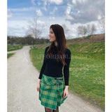 Irish National Tartan Deluxe Mini Skirt
