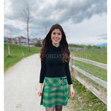 30x16" Irish National Tartan Mini Skirt