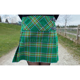 Irish National Tartan Deluxe Mini Skirt
