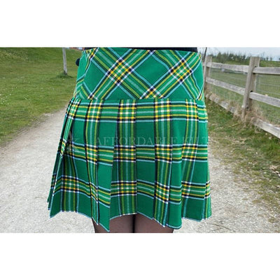 30x16" Irish National Tartan Mini Skirt
