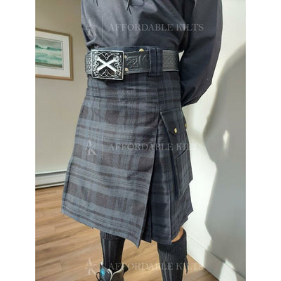 Black Isle Tartan Utility Kilt