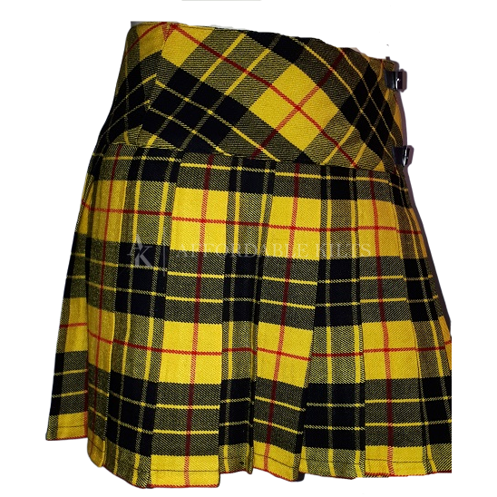 Ladies Tartan Mini Skirt - MacLeod of Lewis
