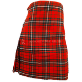 MacAuley Red Tartan Deluxe Kilt