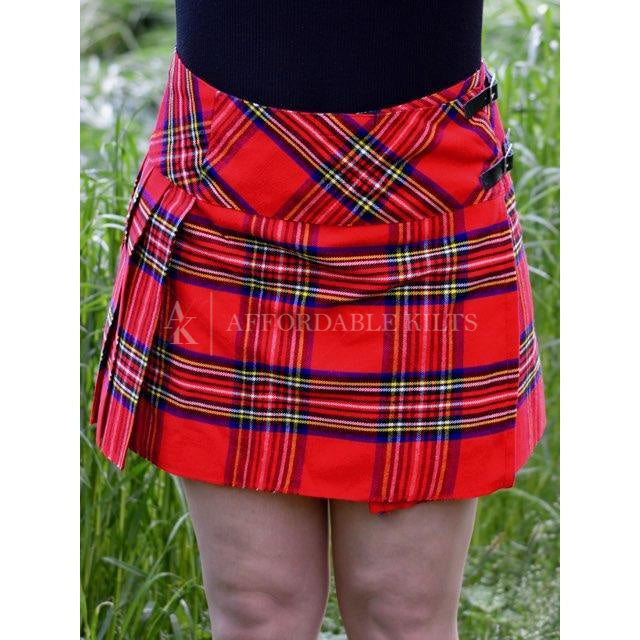 Tartan Pixie Skirt, Royal Stewart Tartan, Original by Highland