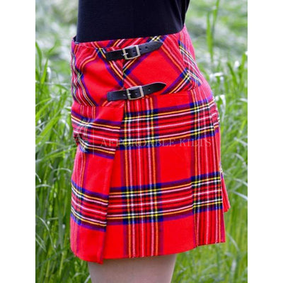 Royal Stewart Tartan Deluxe Mini Skirt