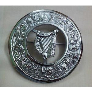 Small Harp Brooch - Affordable Kilts