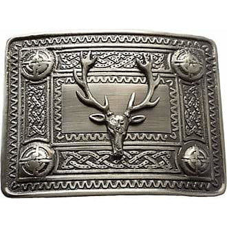 Buckle - Stag Head (Antique)